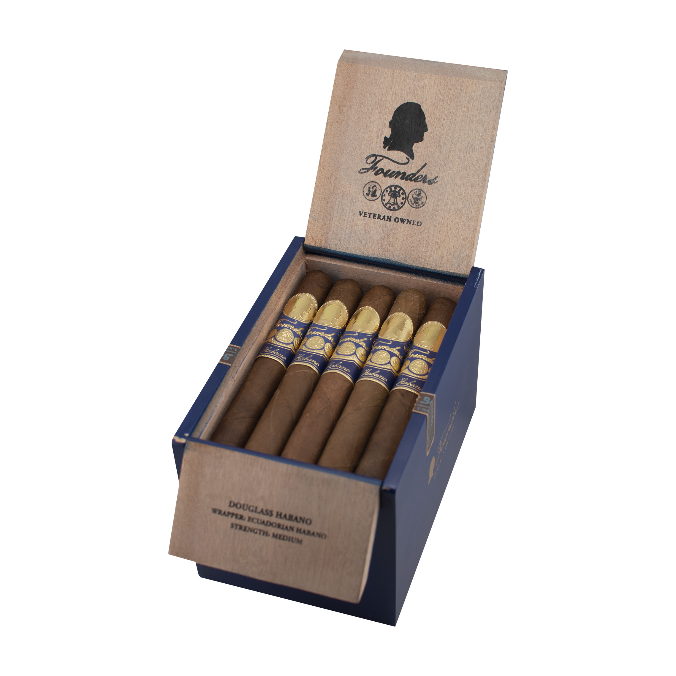 Founders Douglas Habano Toro Cigar - Box
